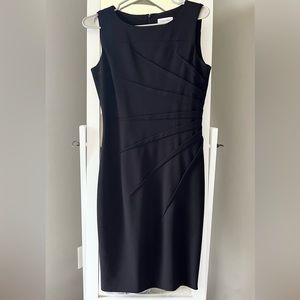 Calvin Klein Sleeveless Sheath Starburst Dress